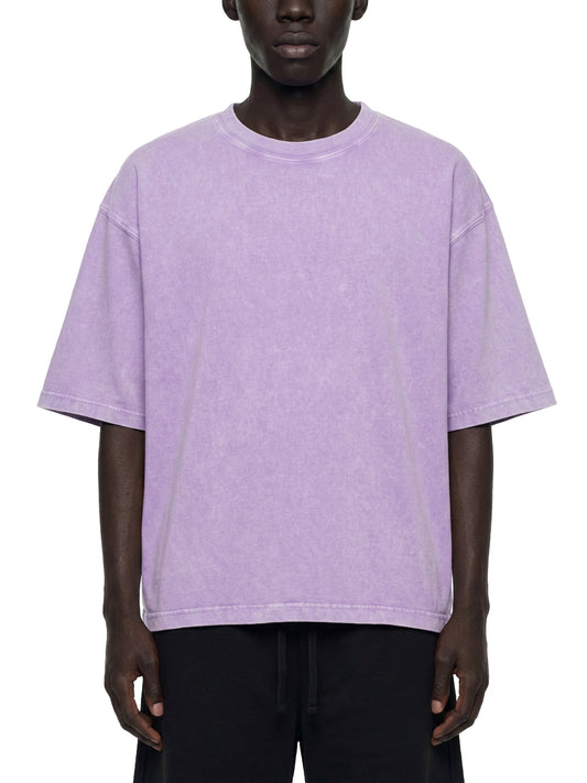Mineral Wash Boxy Cotton T-Shirt