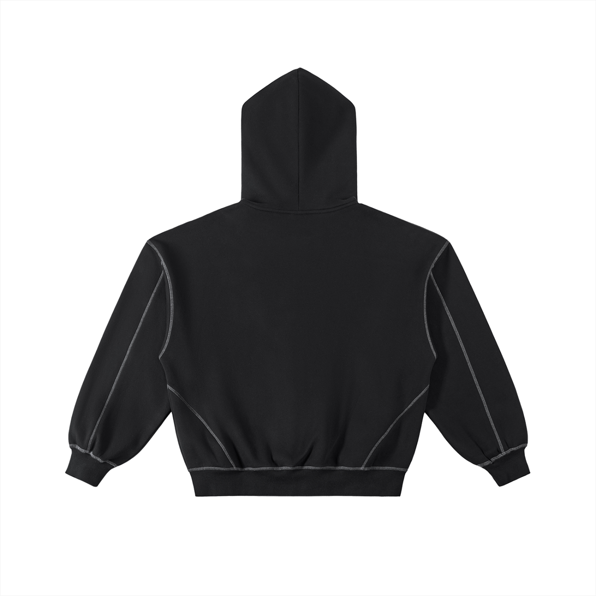 unisex Contrast-Stitched Boxy suite