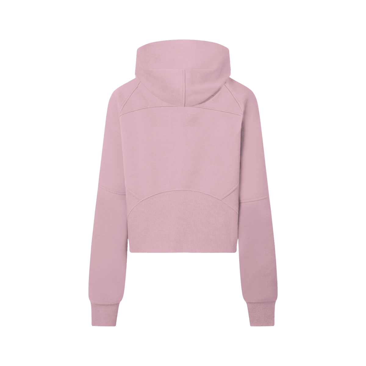Womens's Cropped Half-Zip Hoodie