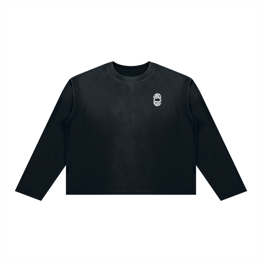 Unisex Sunfade Boxy Long Sleeve T-Shirt