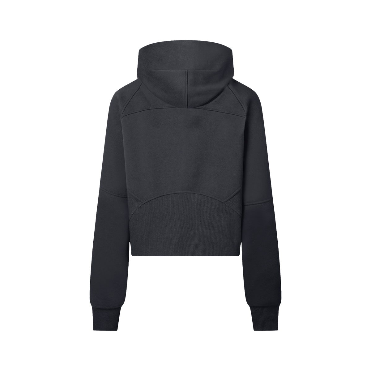 Womens's Cropped Half-Zip Hoodie