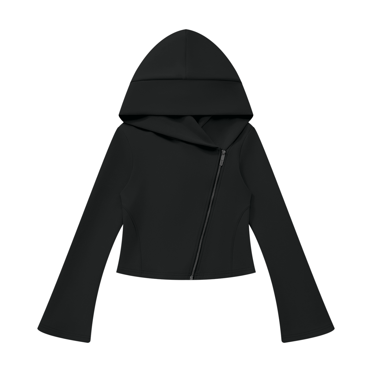 Women's Bell Sleeve Full Zip Hoodie