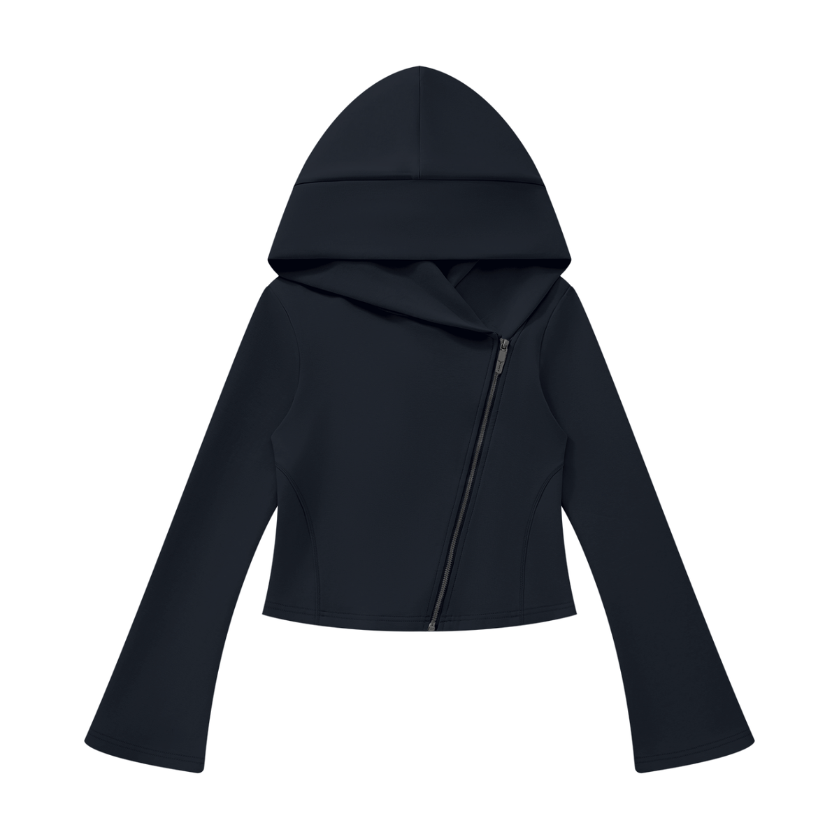 Women's Bell Sleeve Full Zip Hoodie