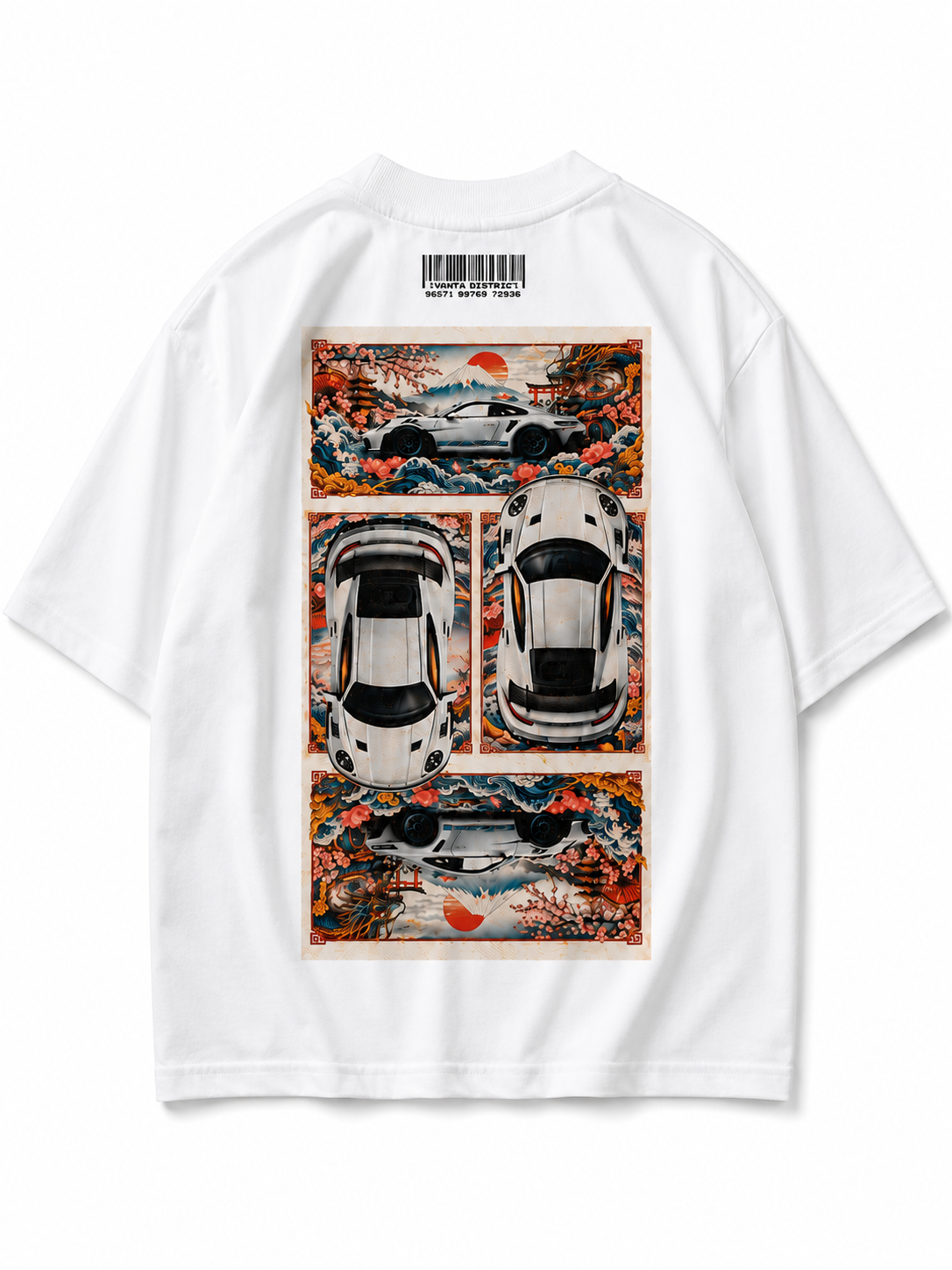 VD white LUX Porsche Shirt