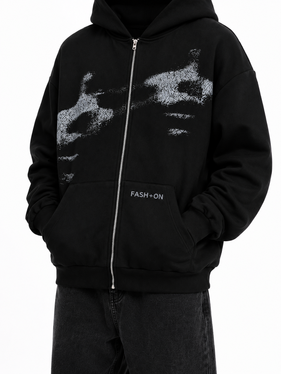 VD Y2K Zip Hoodie