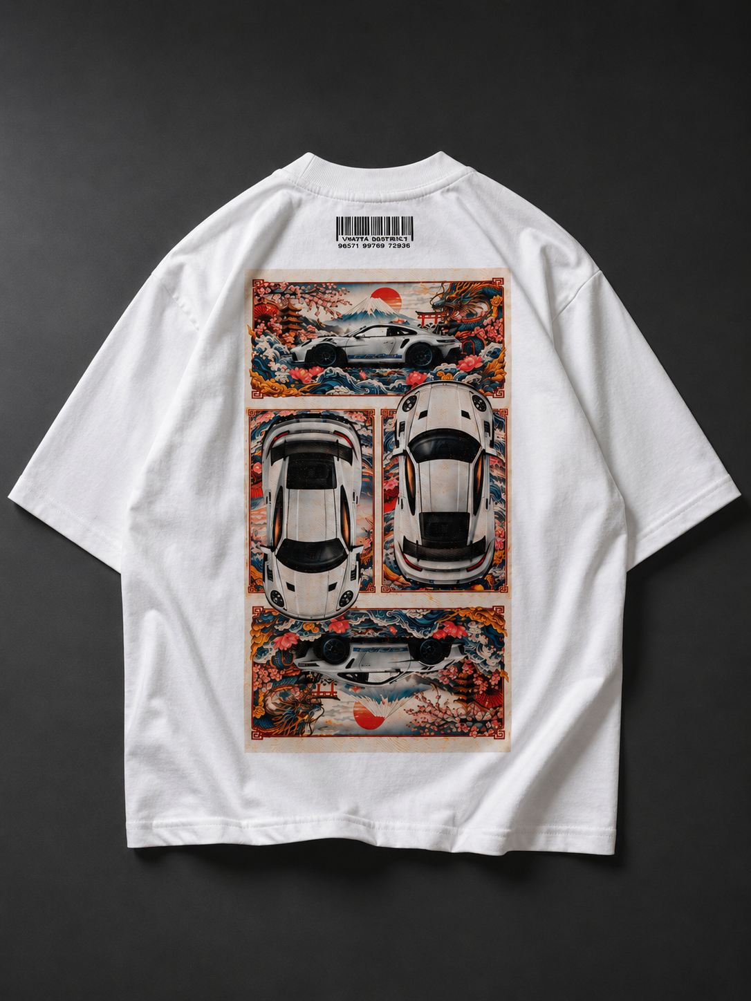 VD white LUX Porsche Shirt