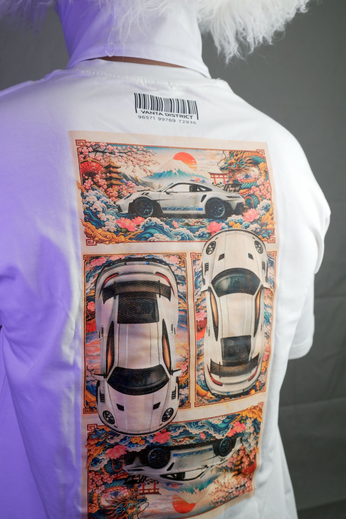 VD white LUX Porsche Shirt