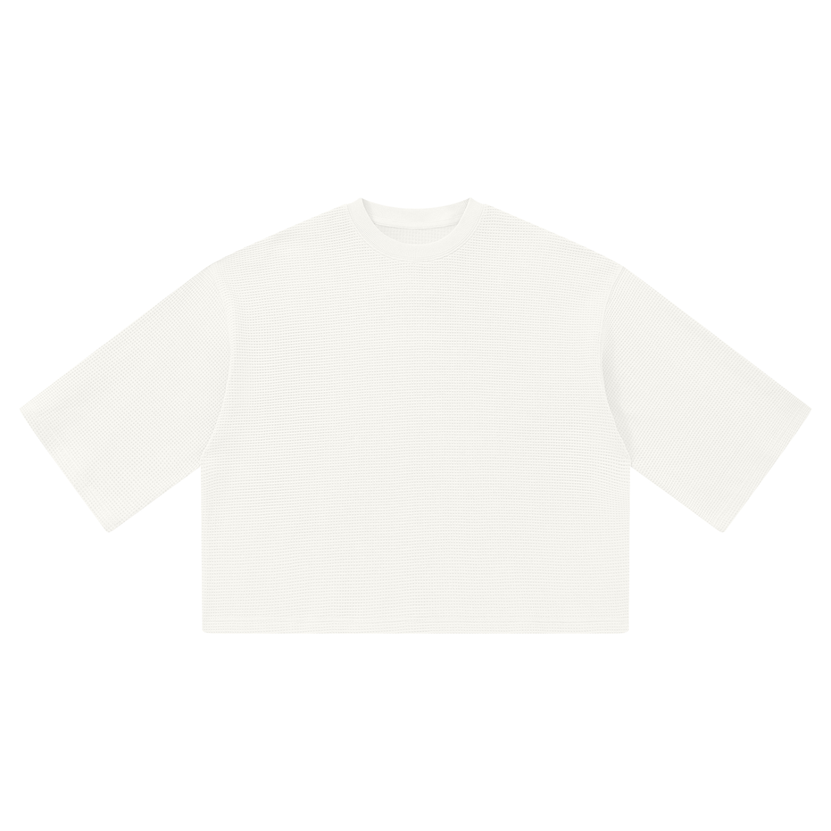 Unisex Waffle Boxy T-Shirt