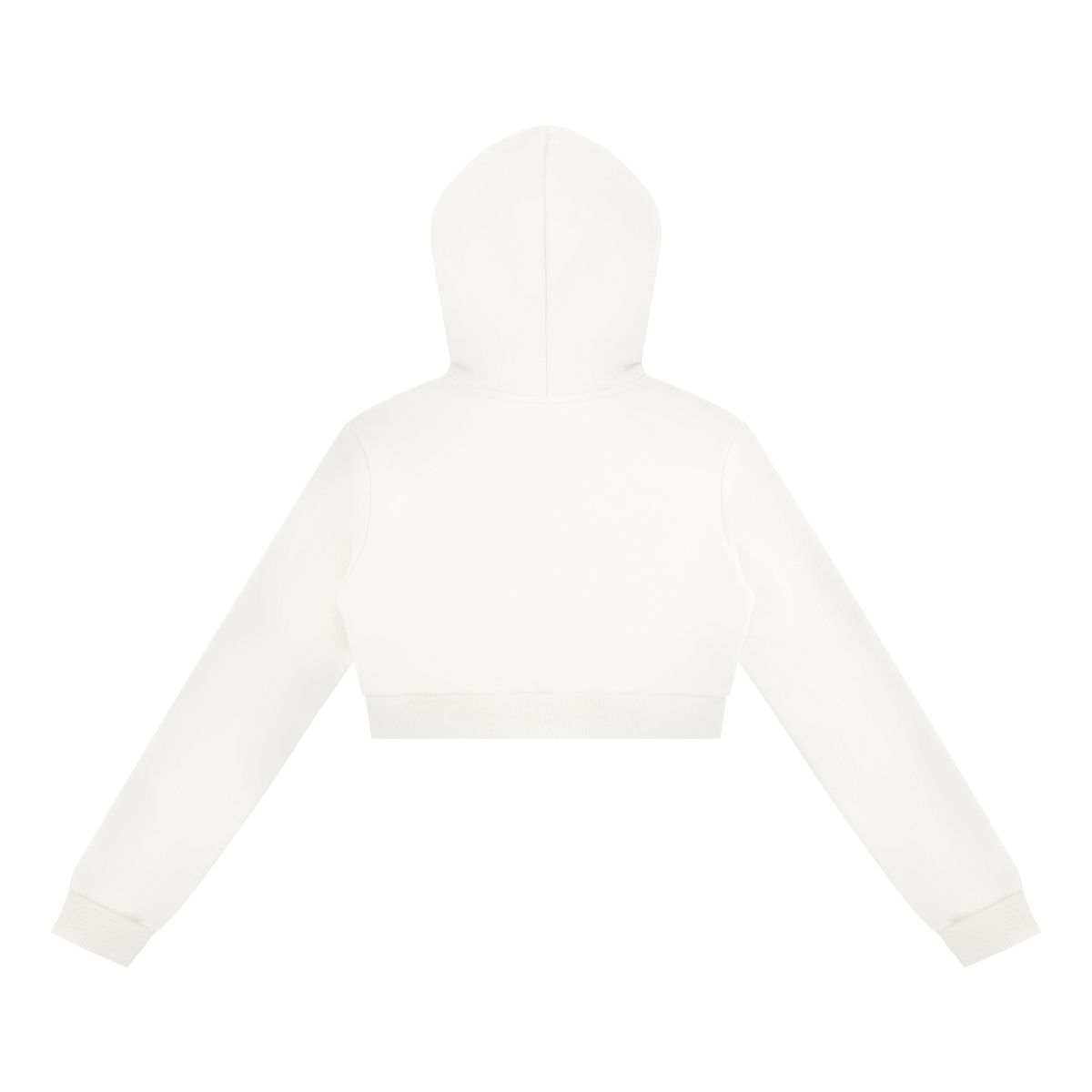 Women's Cropped Full Zip Hoodie