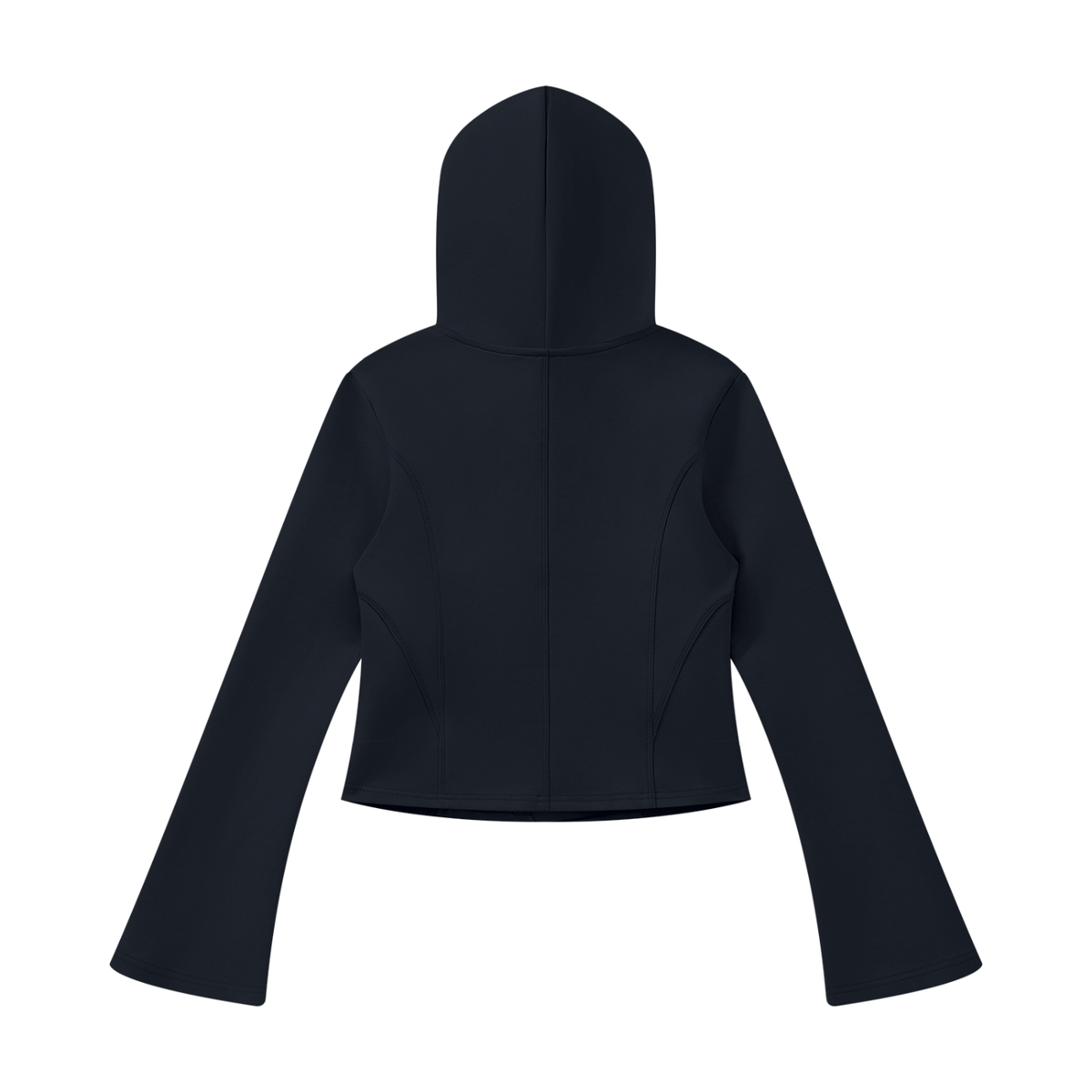 Women's Bell Sleeve Full Zip Hoodie