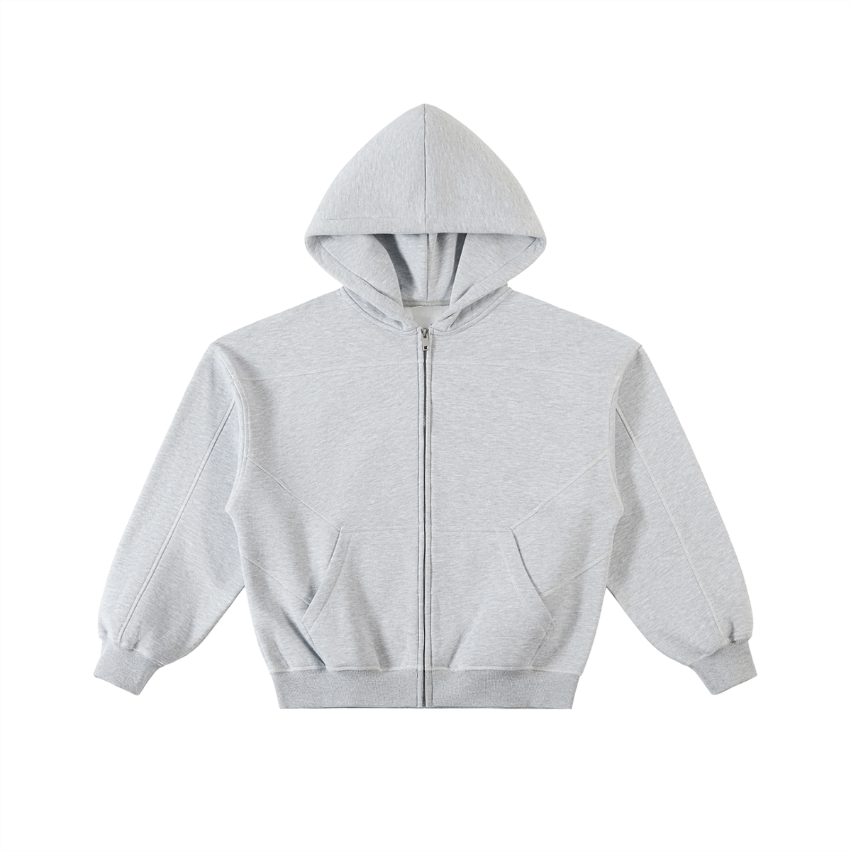 unisex Contrast-Stitched Boxy suite