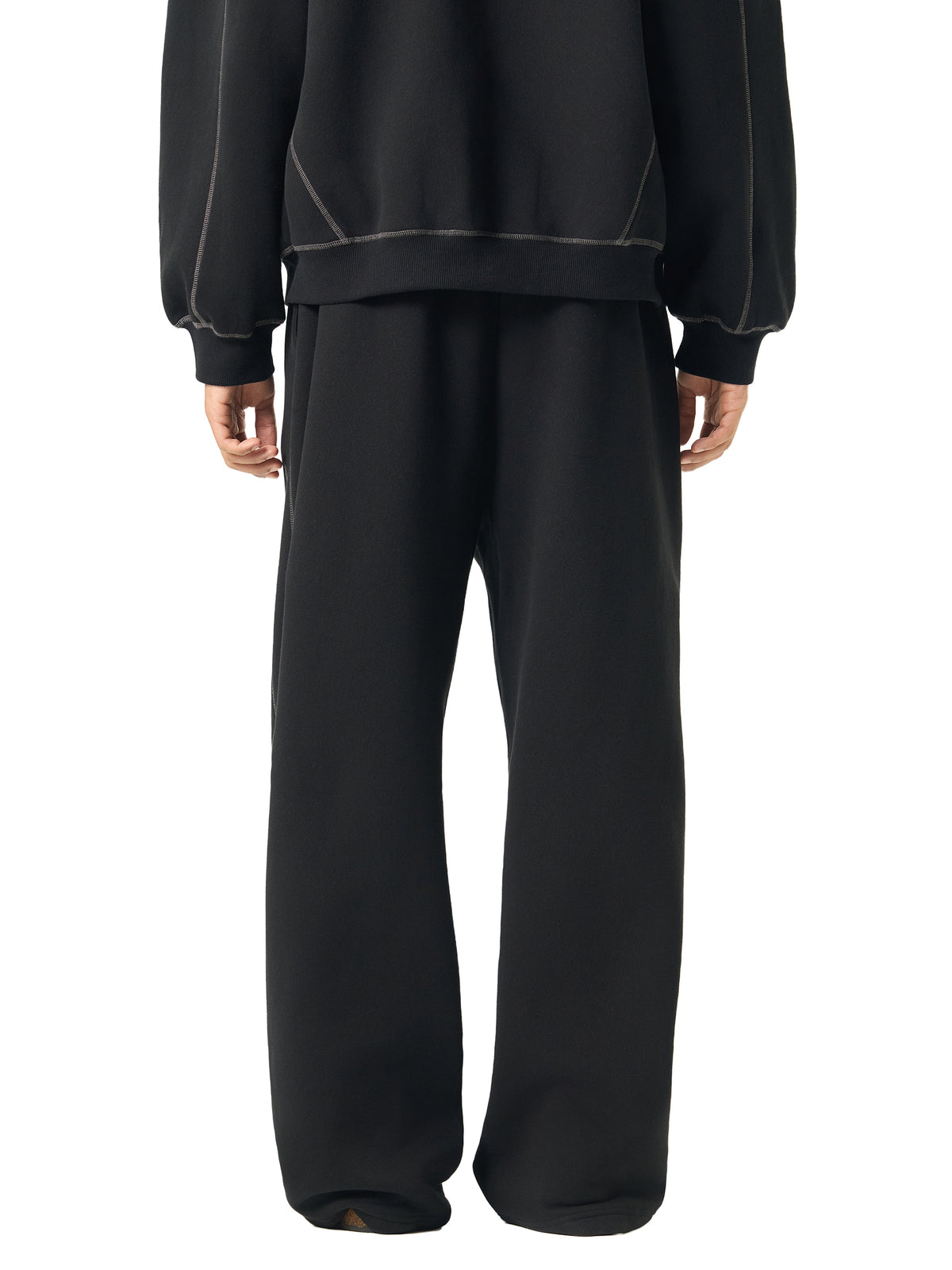 unisex Contrast-Stitched Boxy suite