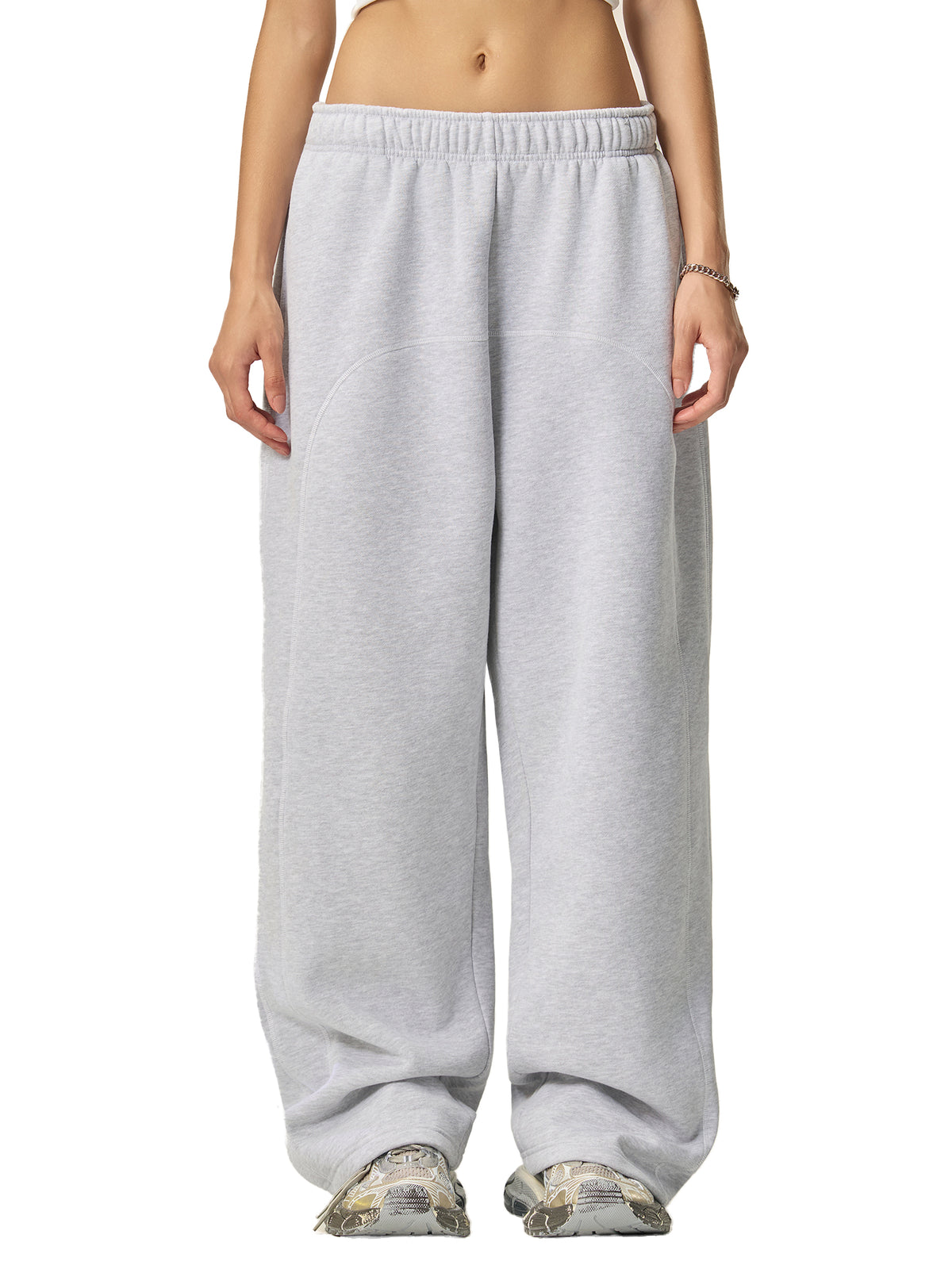 unisex Contrast-Stitched Boxy suite