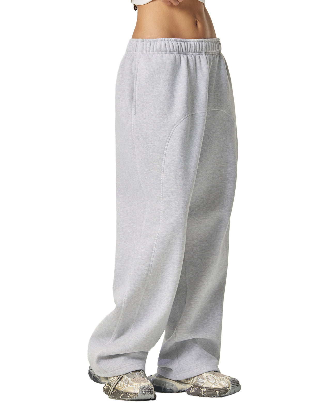 unisex Contrast-Stitched Boxy suite