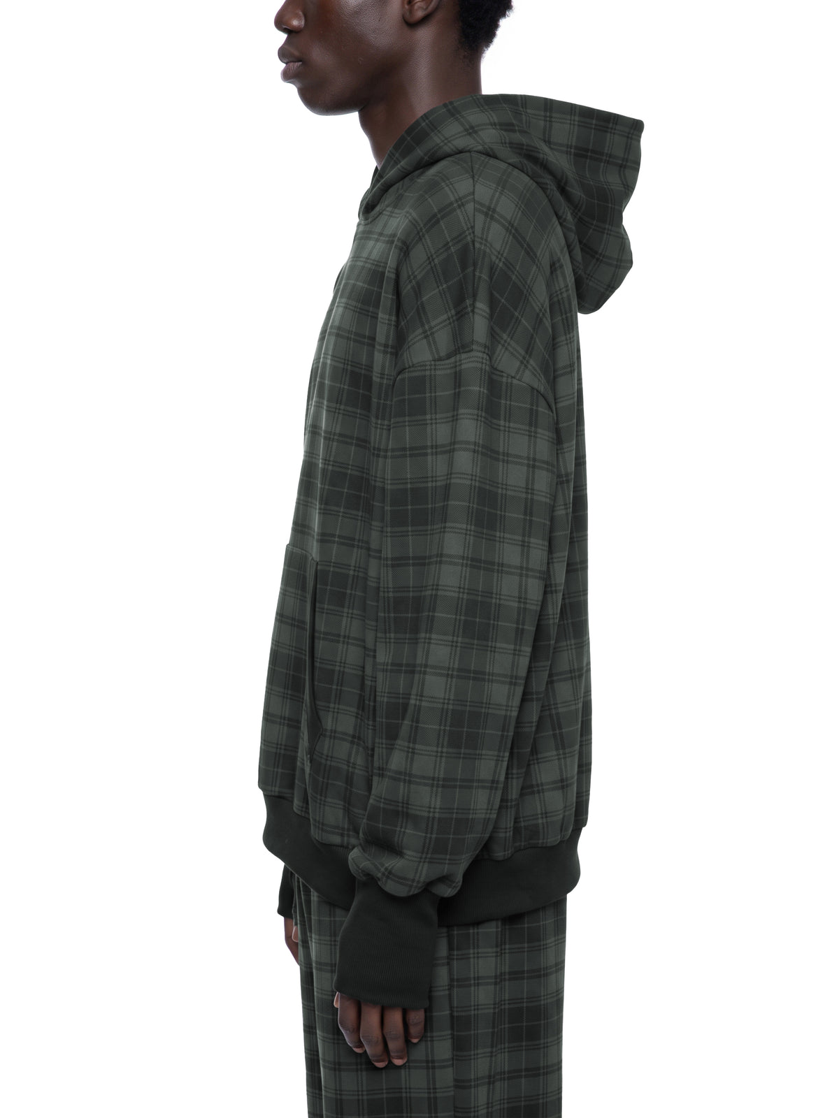 Unisex Plaid Straight Leg Pants
