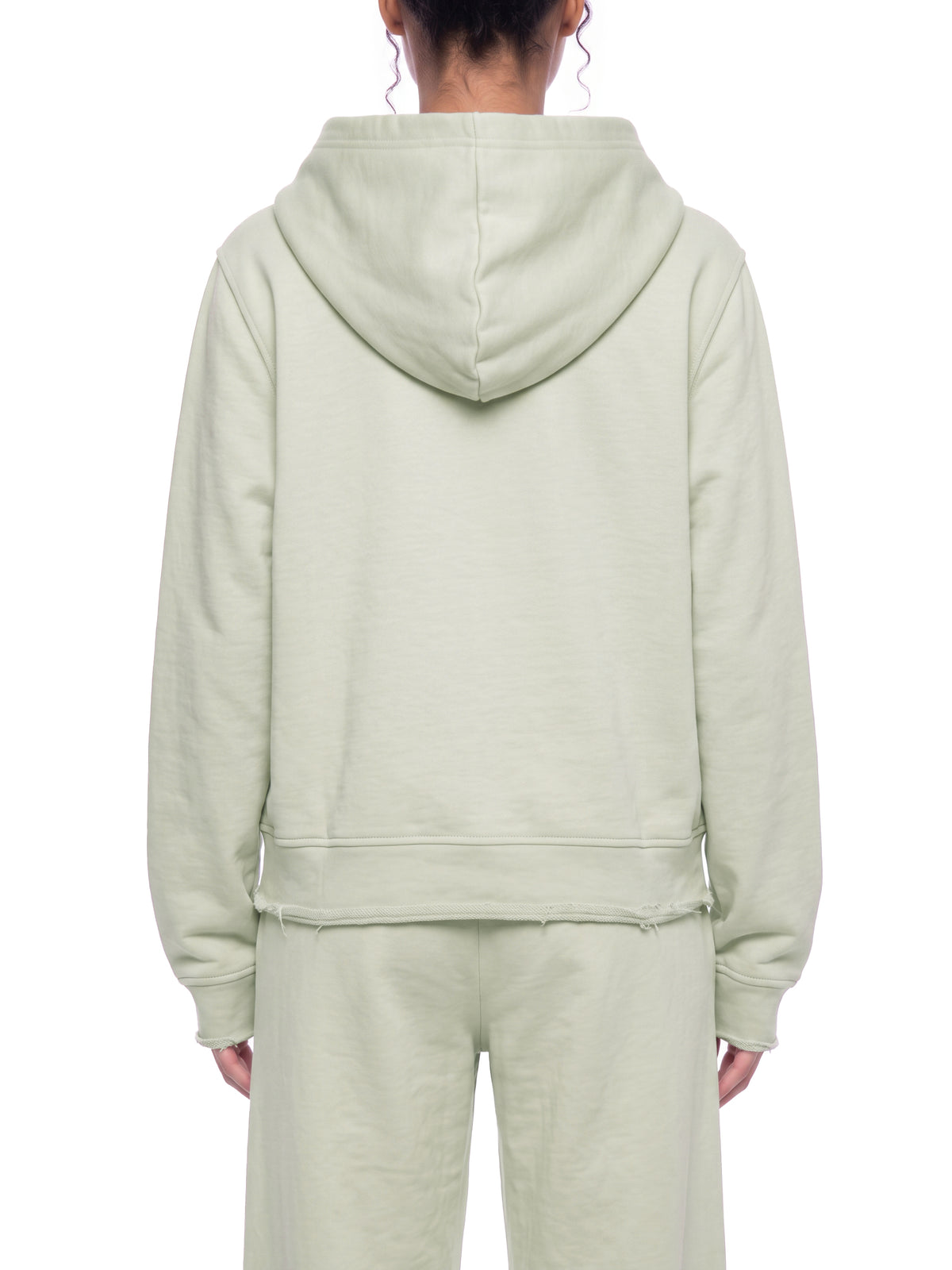 Women’s Wide Leg Raw Edge Sweatpants