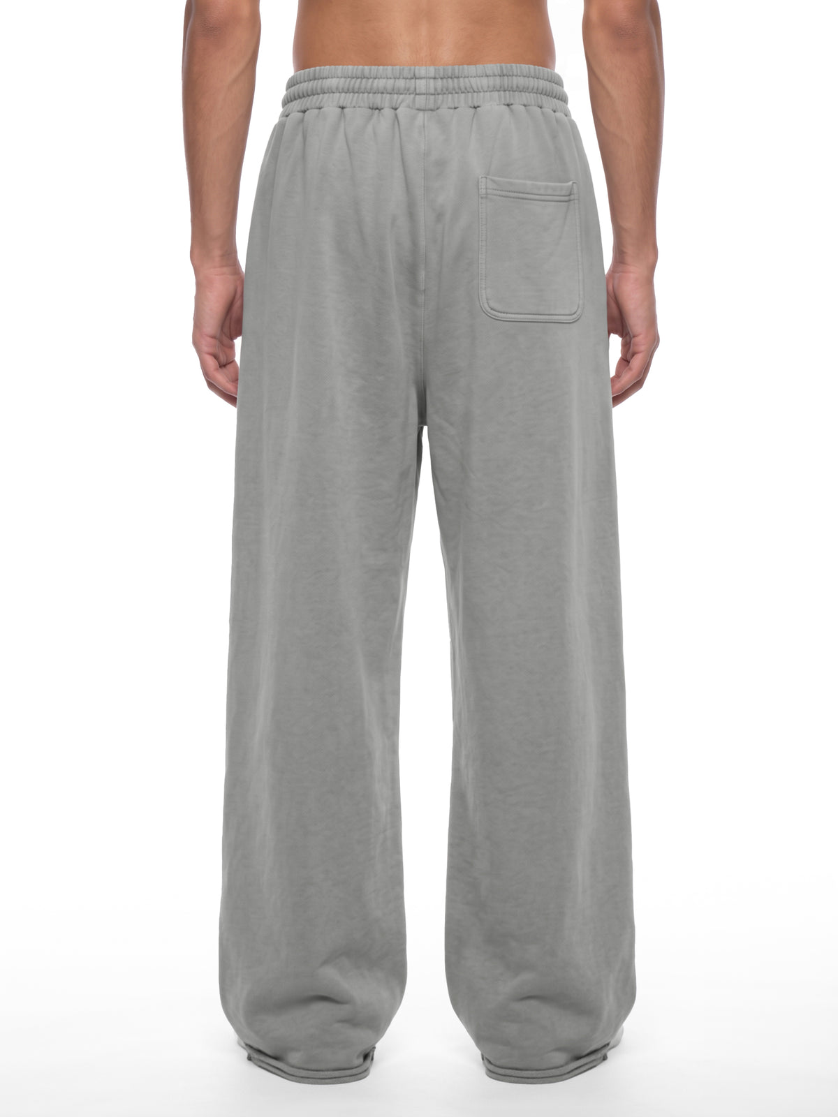 Unisex Vintage Wash Raw Edge Sweatpants