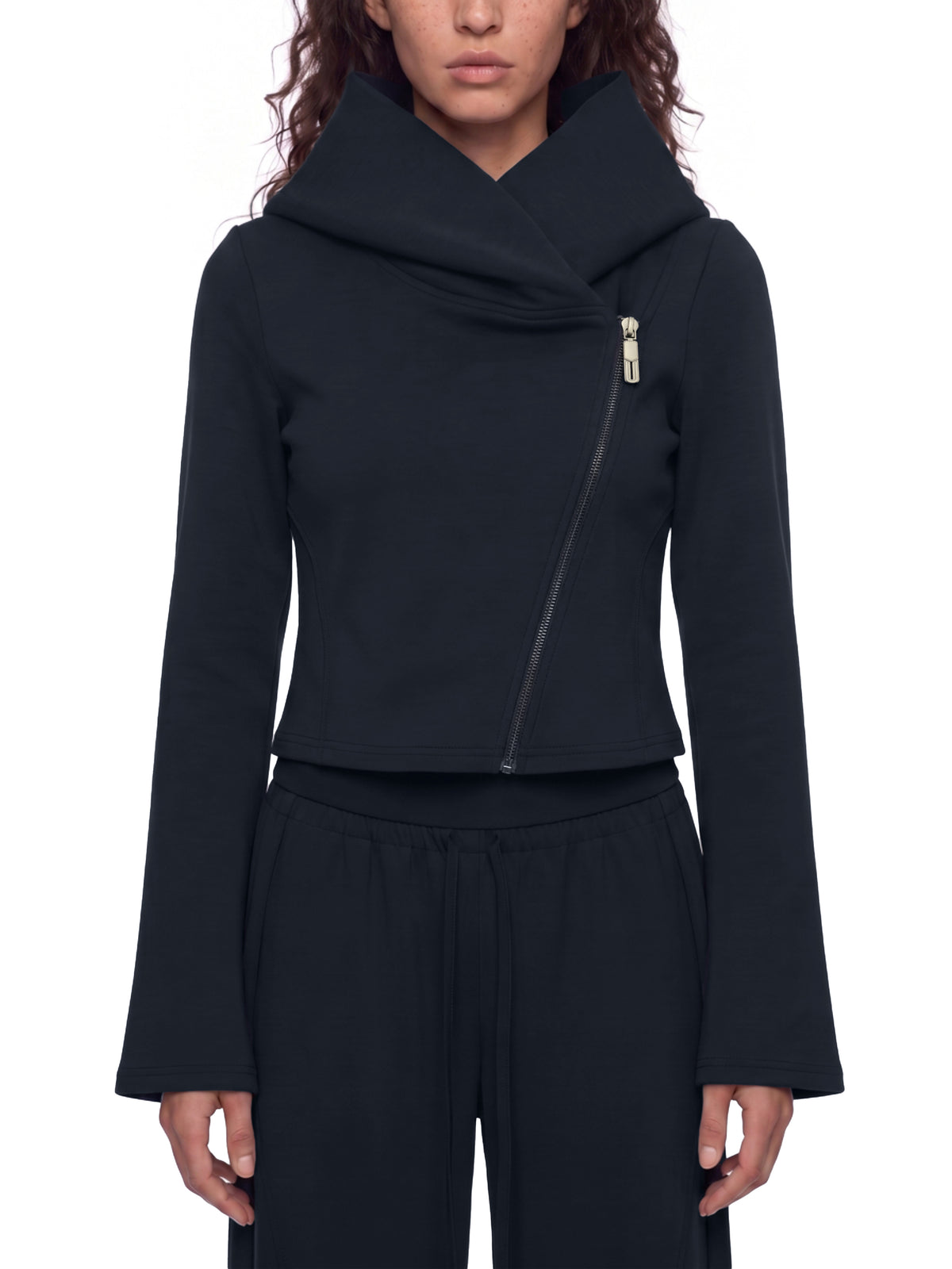 Women's Bell Sleeve Full Zip Hoodie